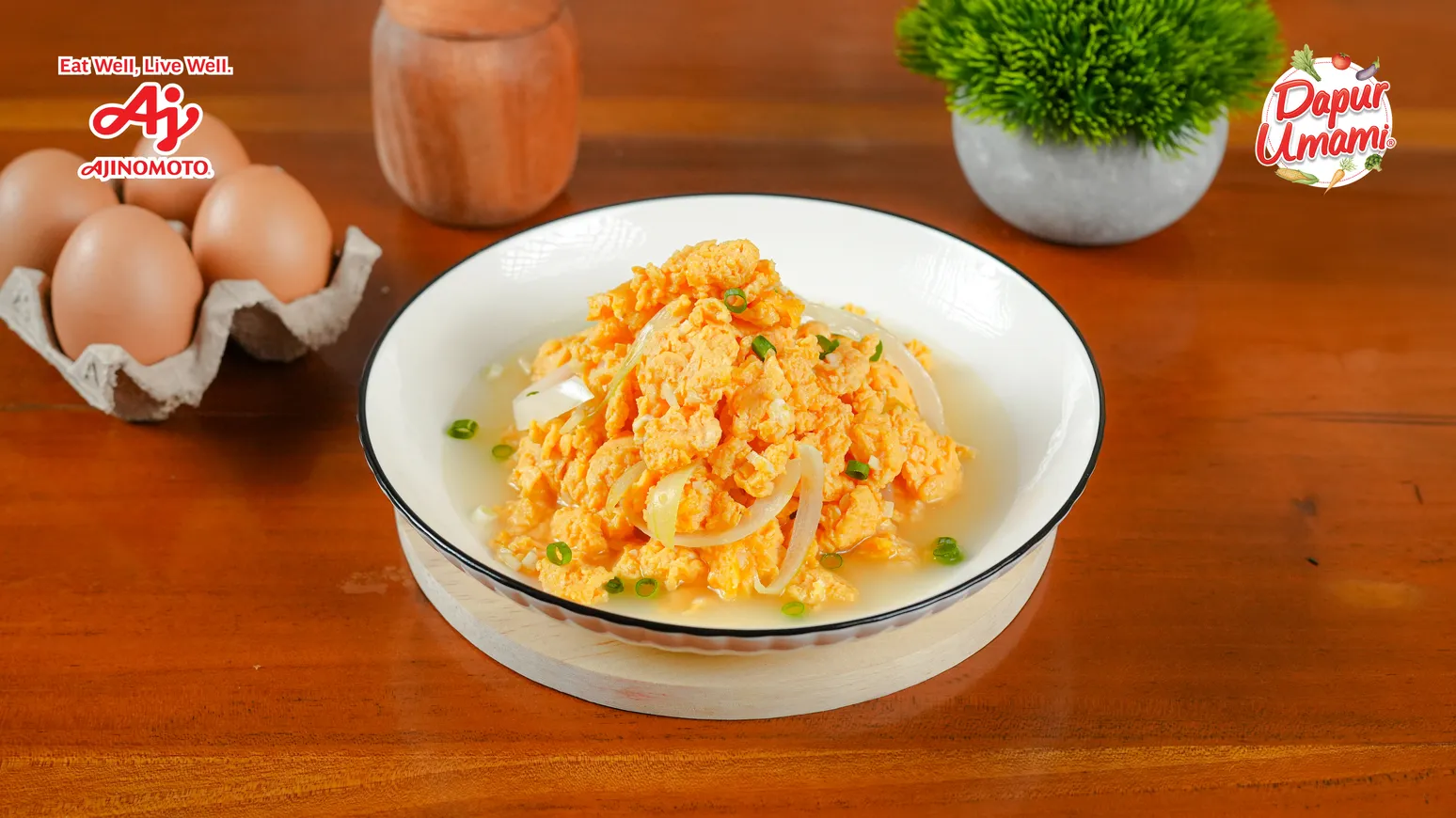 Telur Orak-Arik Bawang ala AJI-NO-MOTO®