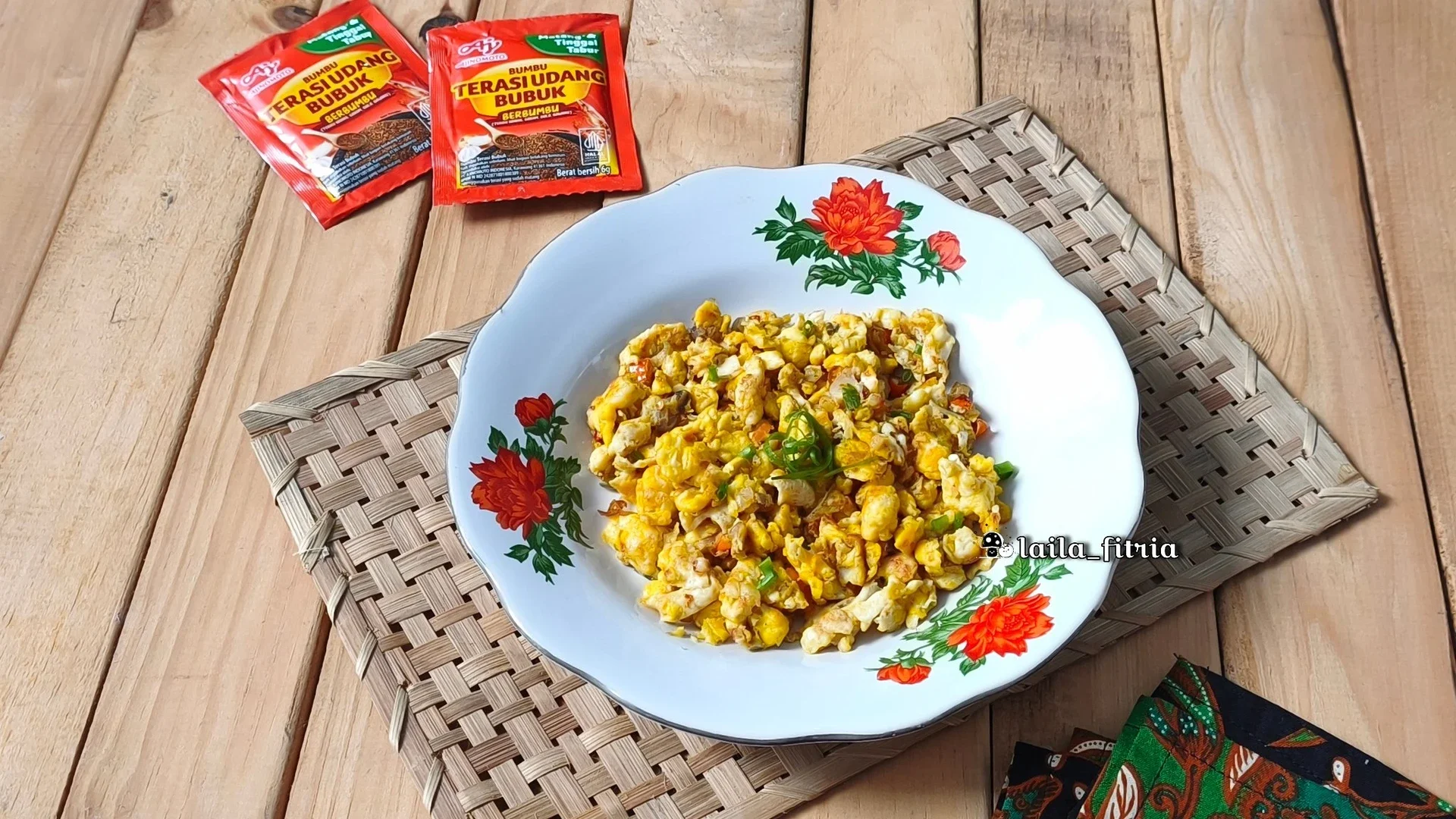 Telur Oseng Bawa Terasi Ajinomoto 
