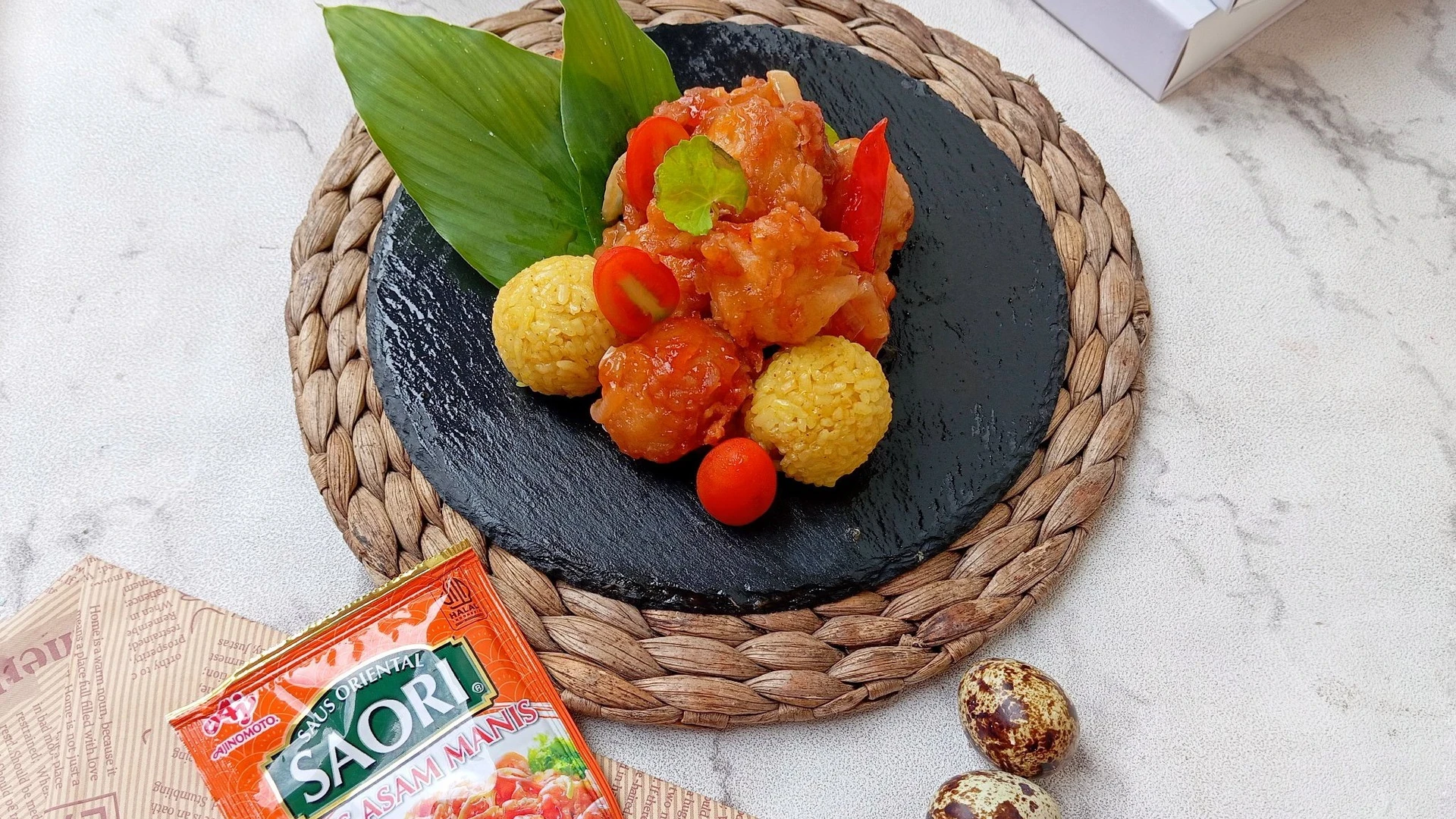 TELUR PUYUH CRISPY SAUS ASAM MANIS #SejutaRasaLezatSaori