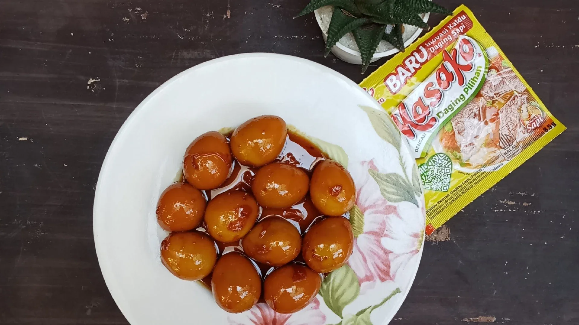 Telur Puyuh Kecap 