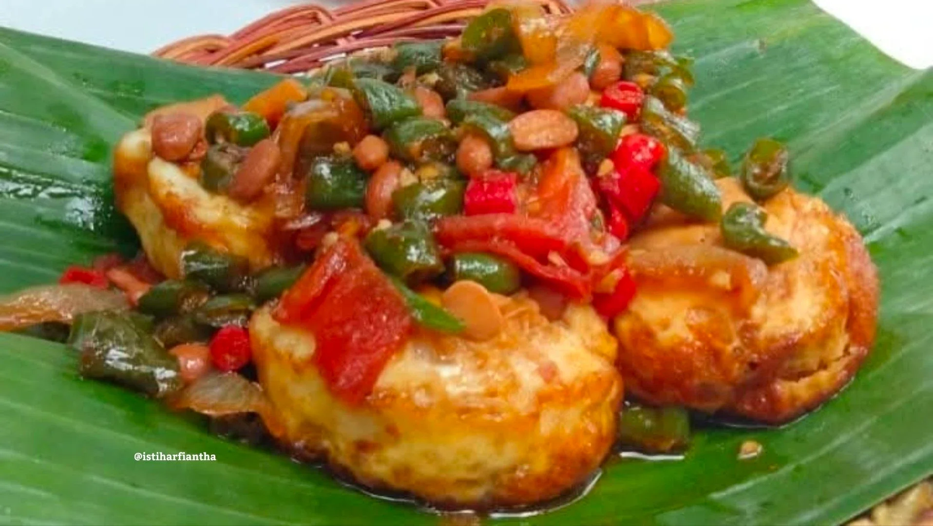 Telur Tauco Kacang Panjang Pedas ala MASAKO©