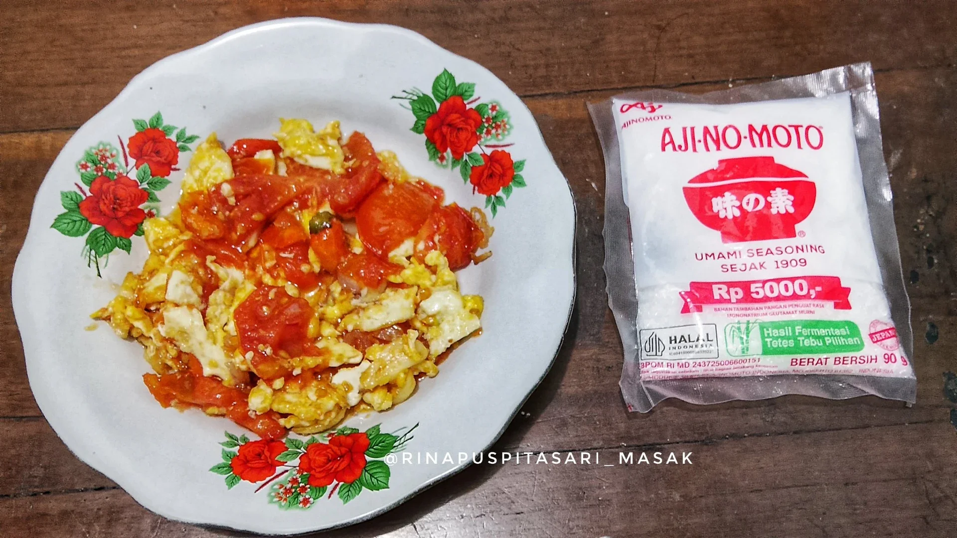 Telur Tomat ala AJI-NO-MOTO®