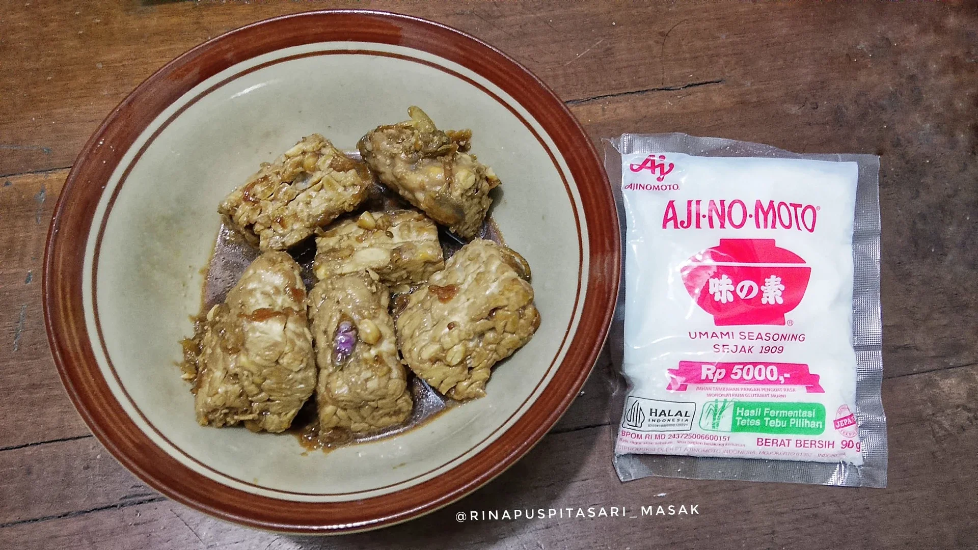 Tempe Bacem ala AJI-NO-MOTO®