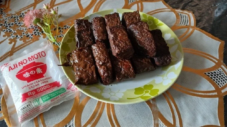 Tempe Bacem Kecap Ajinomoto