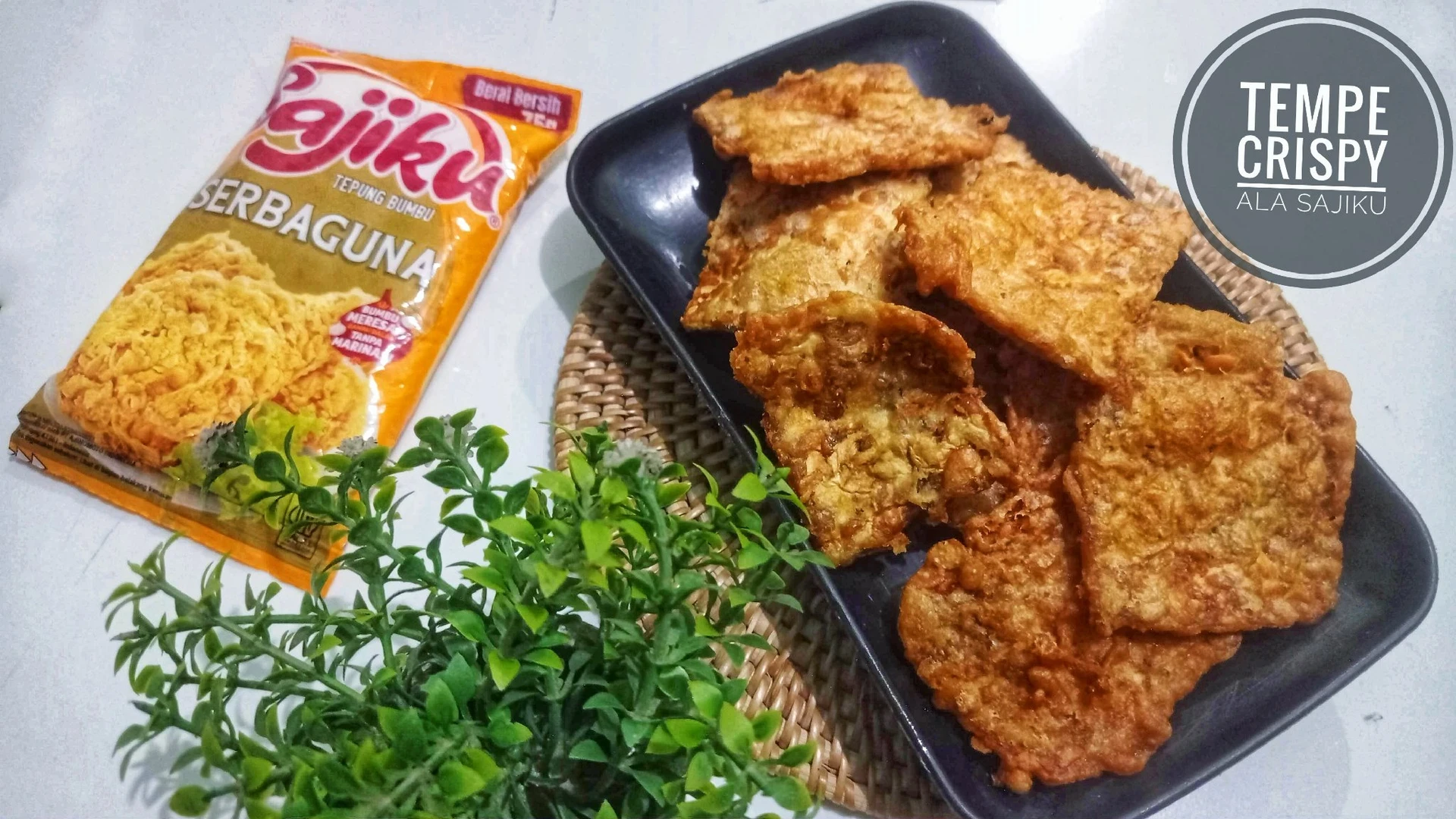 tempe crispy ala sajiku