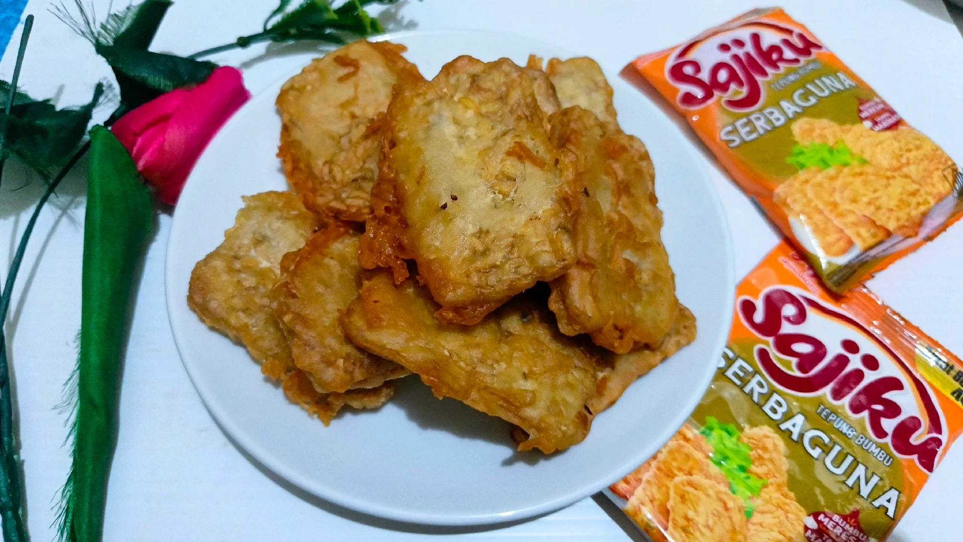Tempe crispy sajiku