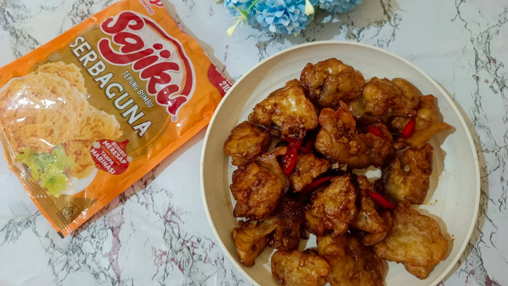 Tempe Crispy Saus Mentega