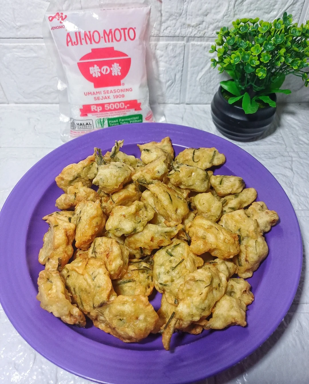 Tempe Goreng Daun Jeruk