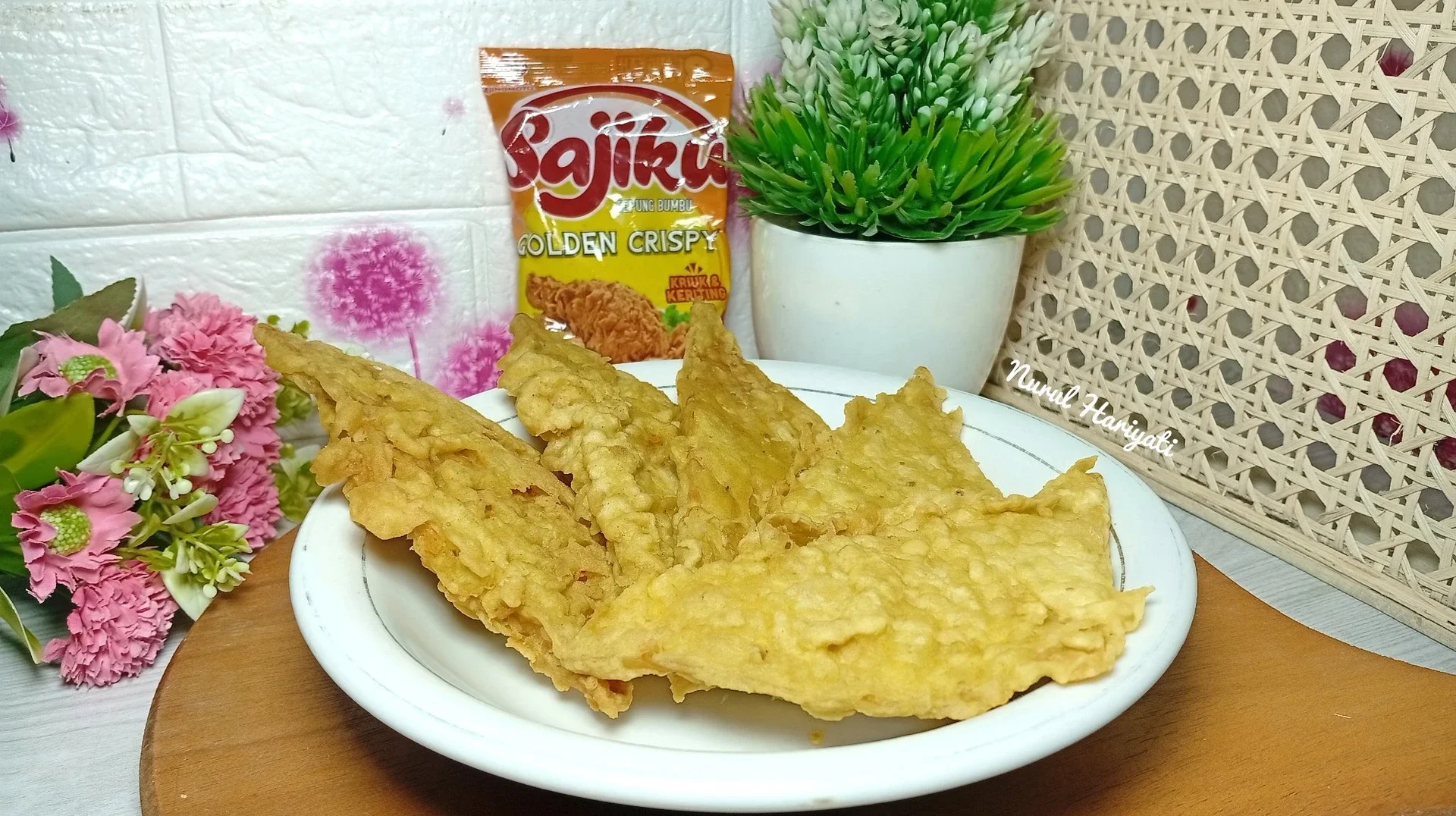 Tempe Goreng Golden Crispy 