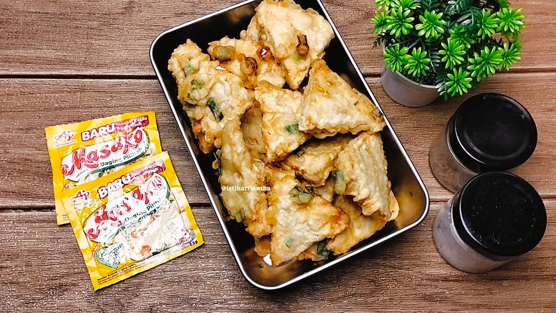 Tempe Goreng Tepung Bumbu Ketumbar ala MASAKO®