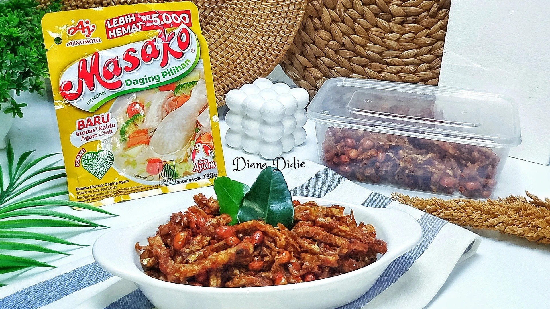 Tempe Orek Kering Pedas Manis