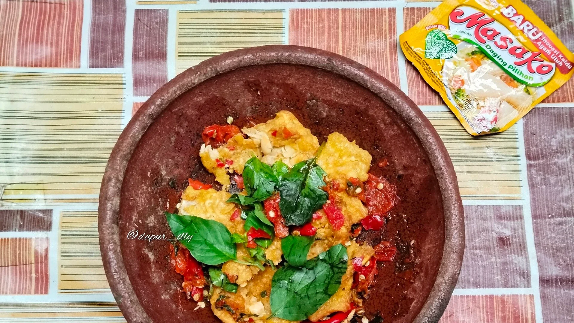 Tempe Penyet Kemangi