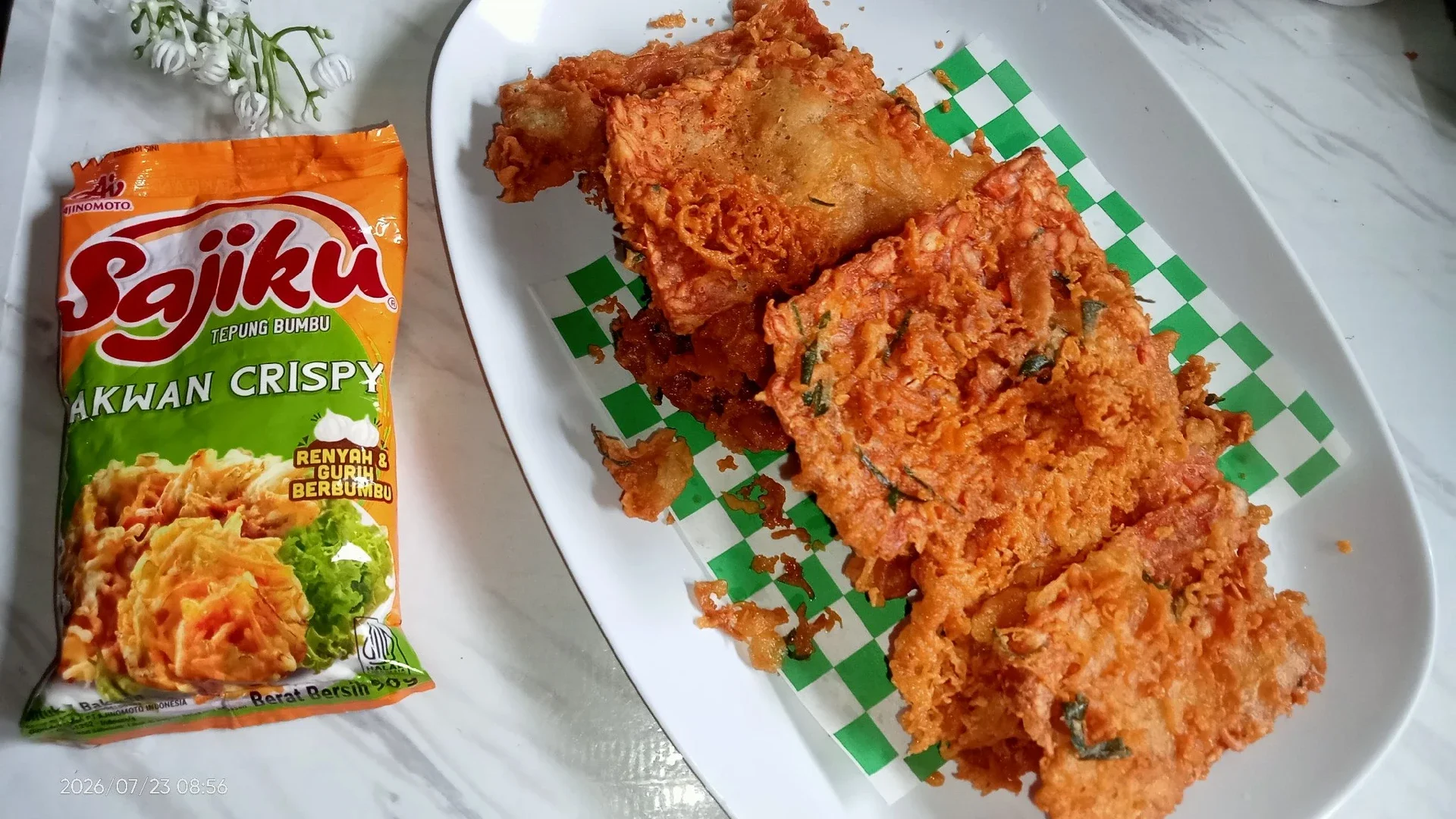 Tempe Renyah Daun Jeruk #sajikulezatmeresapsampaidalam