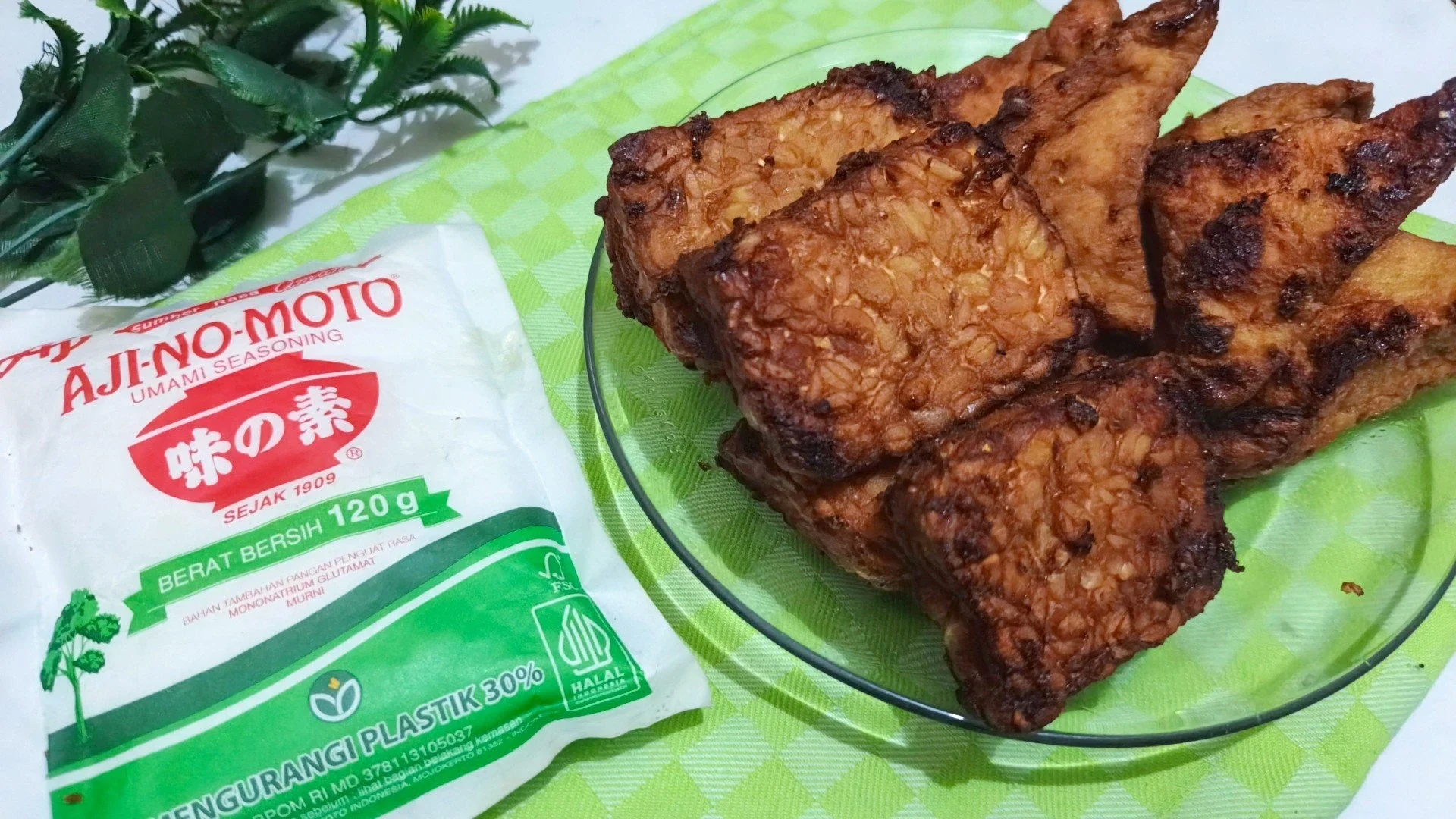 Tempe tahu bacem ala ajinomoto 