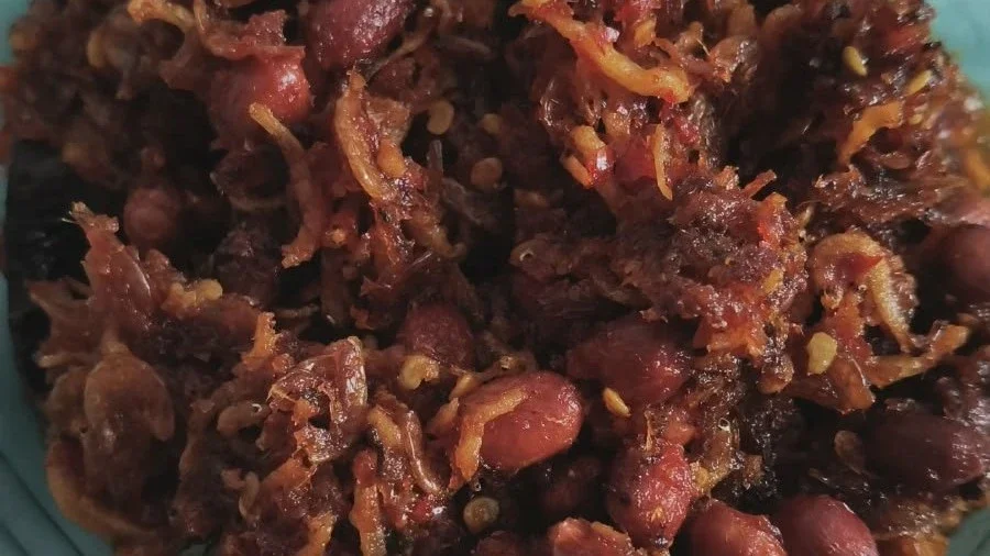 Teri Kacang Balado