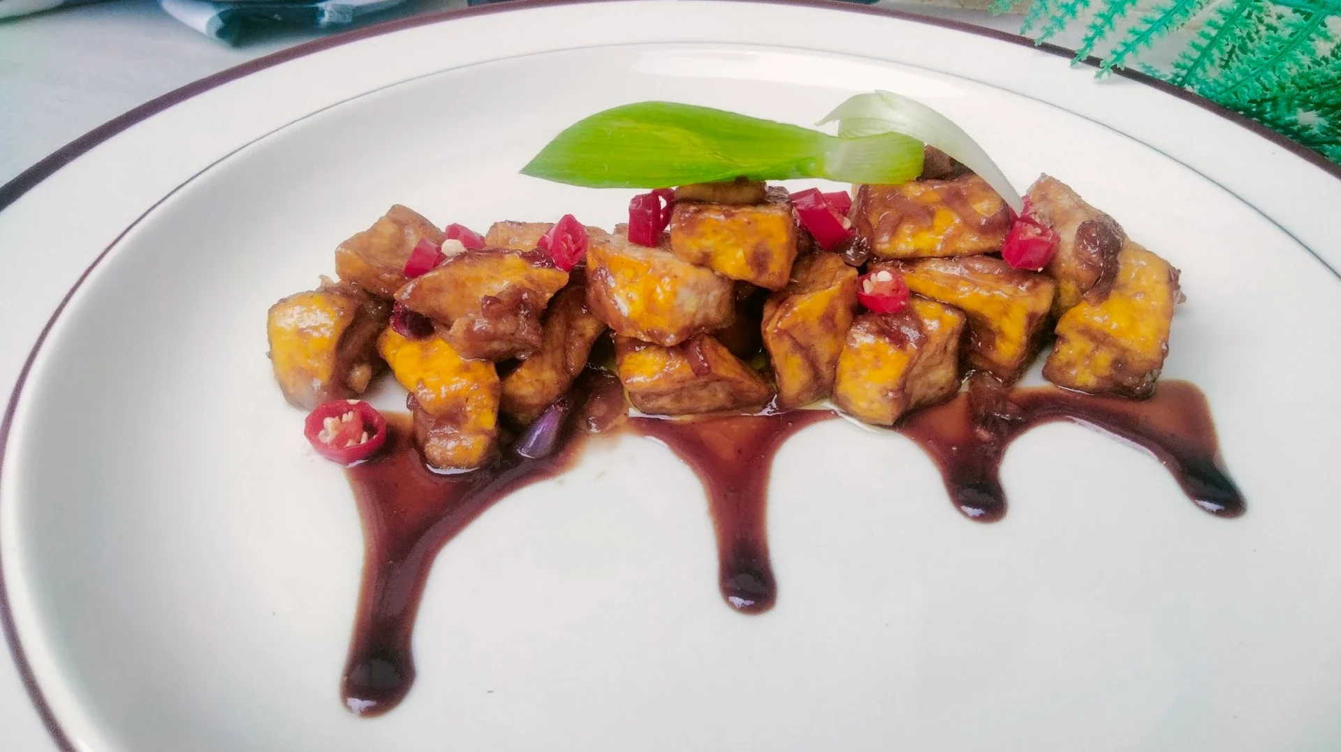 TERIYAKI TAHU PEDAS ala SAORI®