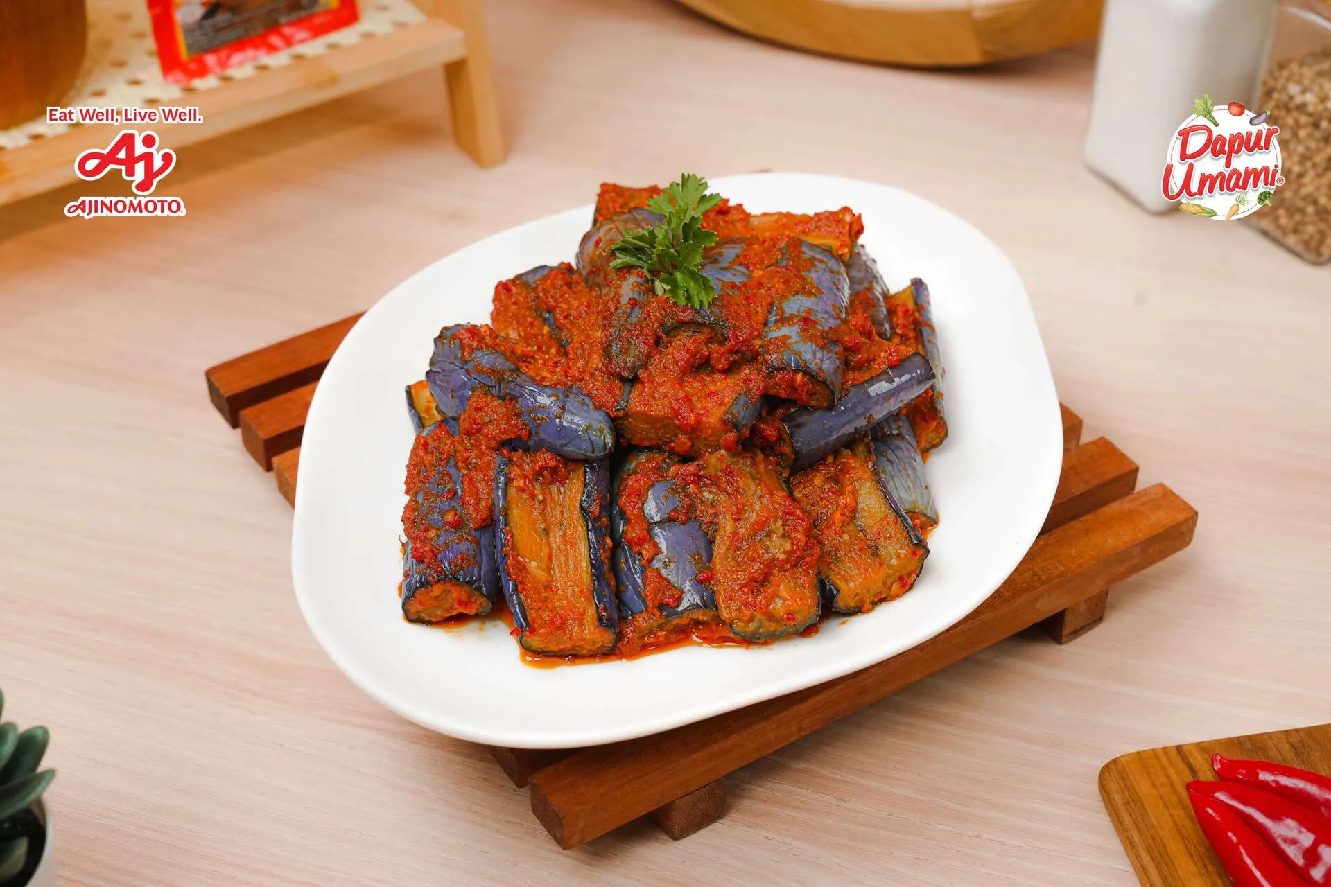 Terong Balado Terasi ala AJINOMOTO® Terasi Udang