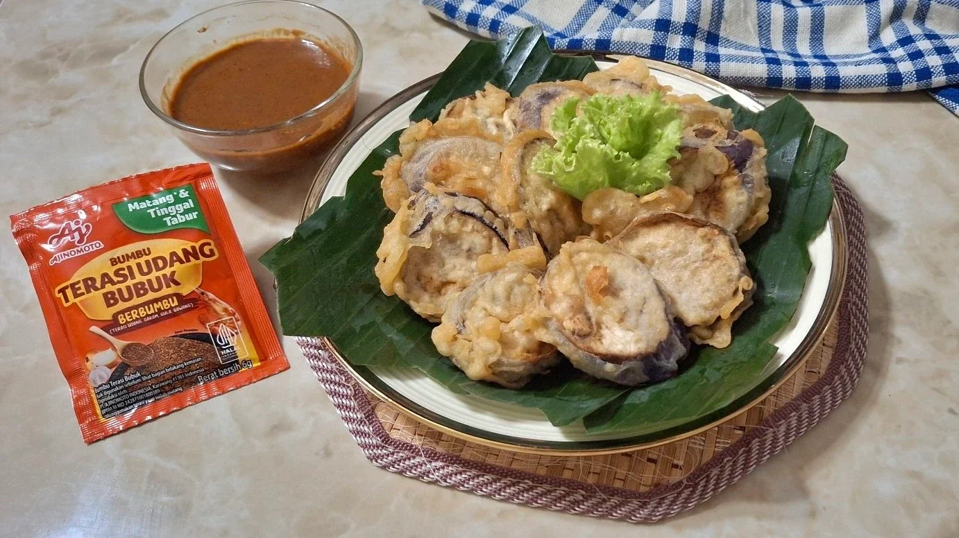 Terong Goreng Sambal Kacang