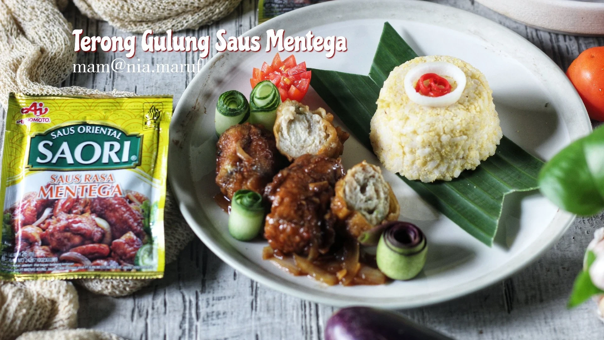 Terong Gulung Saus Mentega #SejutaRasaLezatSaori