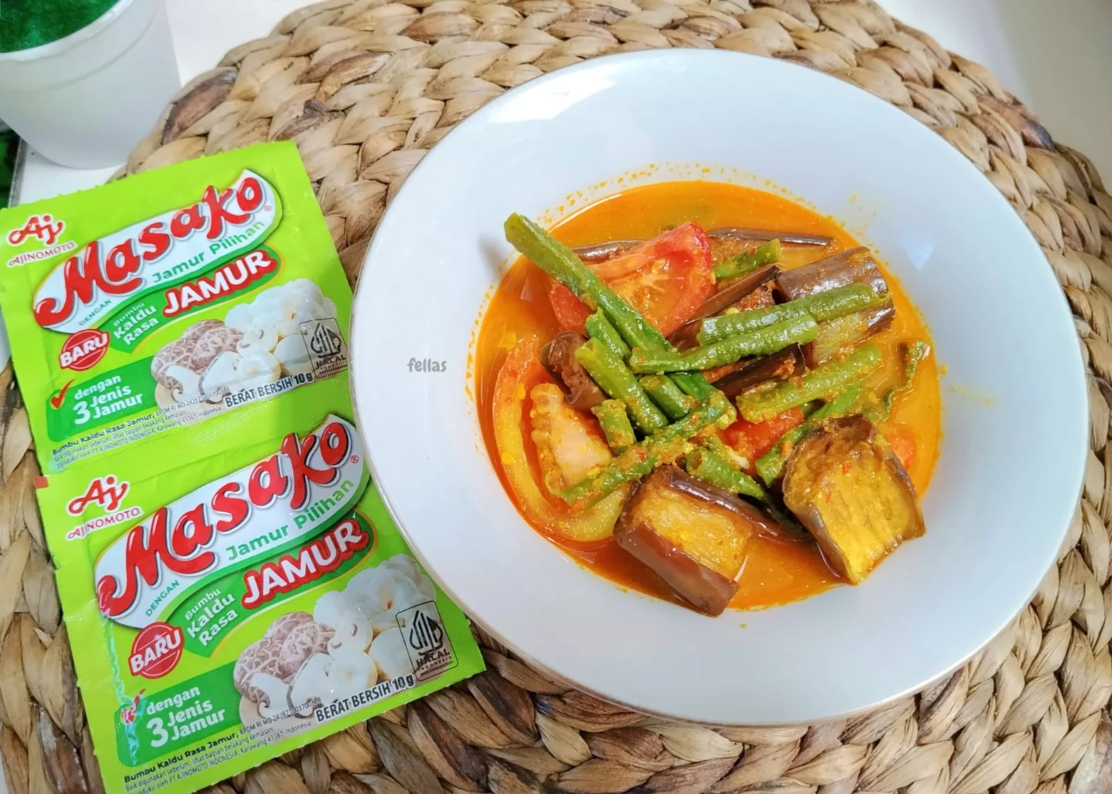Terong Kacang Panjang Kuah Kuning