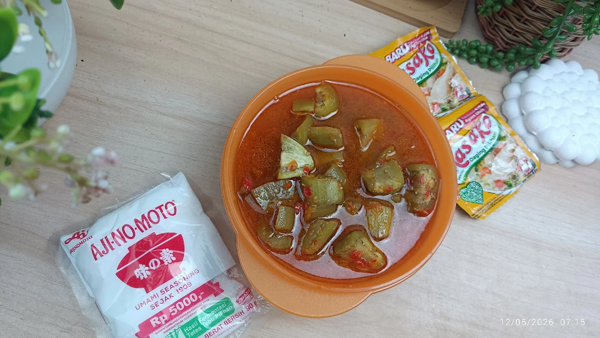 Terong Kuah Bumbu Merah