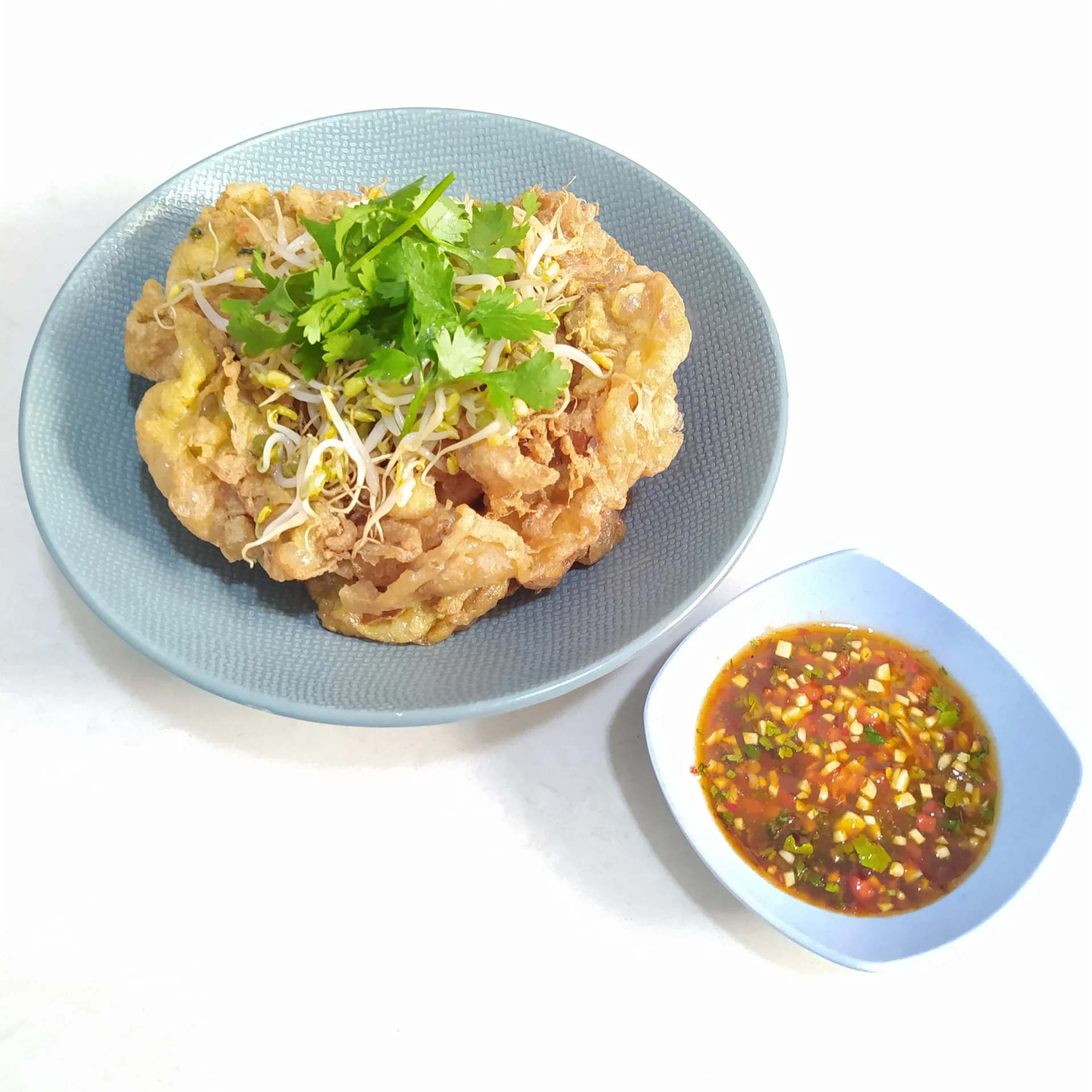 Thai Crispy Omelette Khas Thailand 🇹🇭