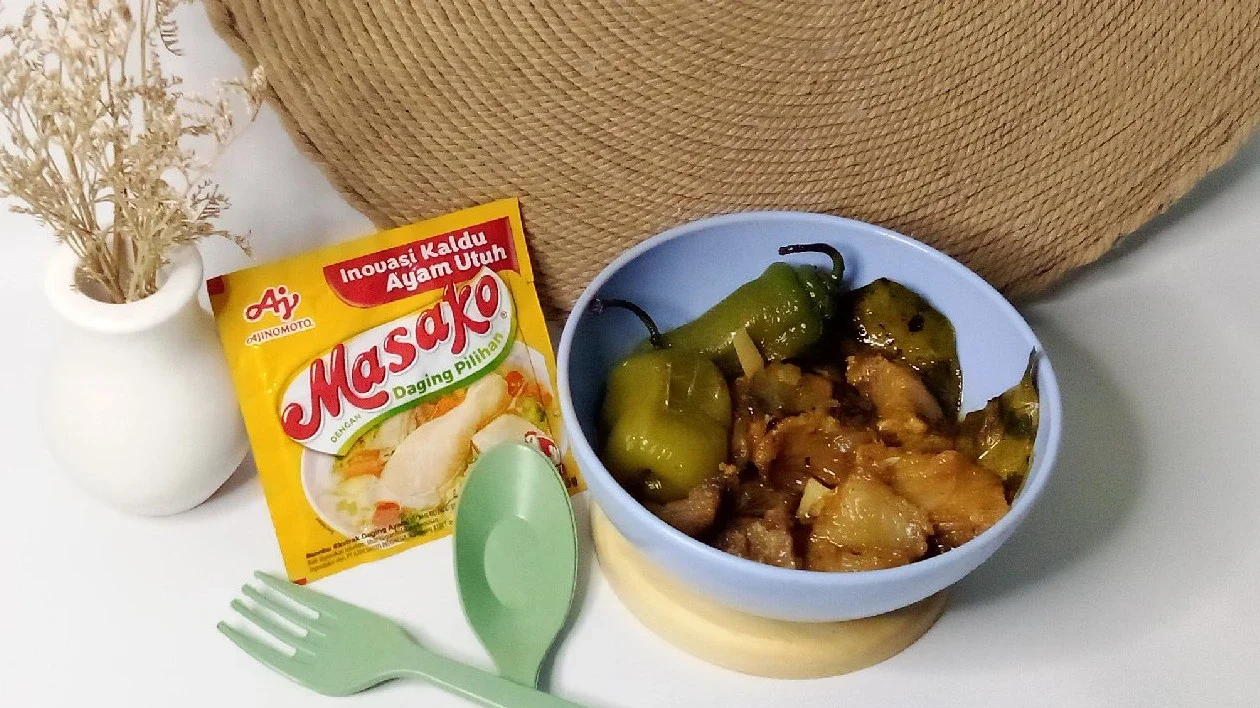 Tim Ikan Asin Pedas Manis
