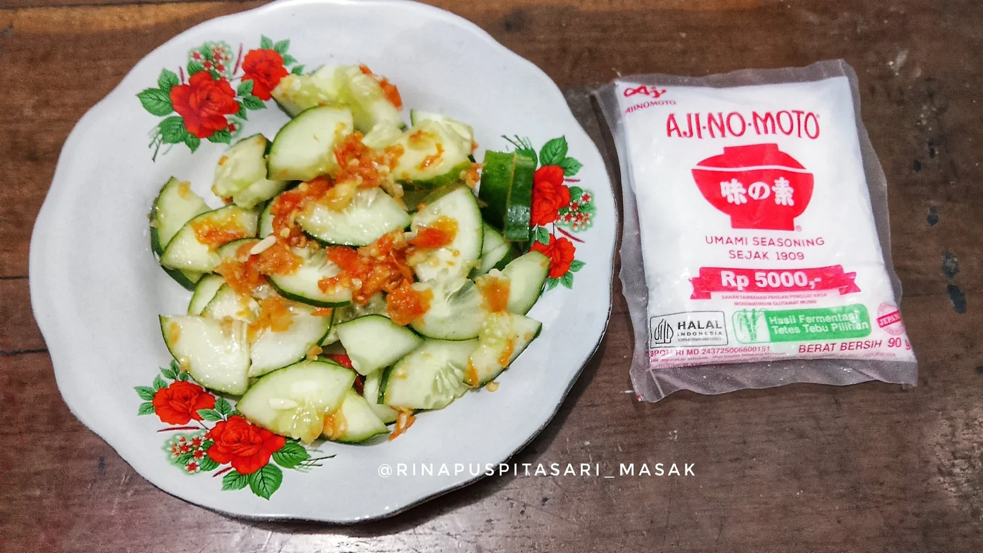 Timun Sambal Korek 