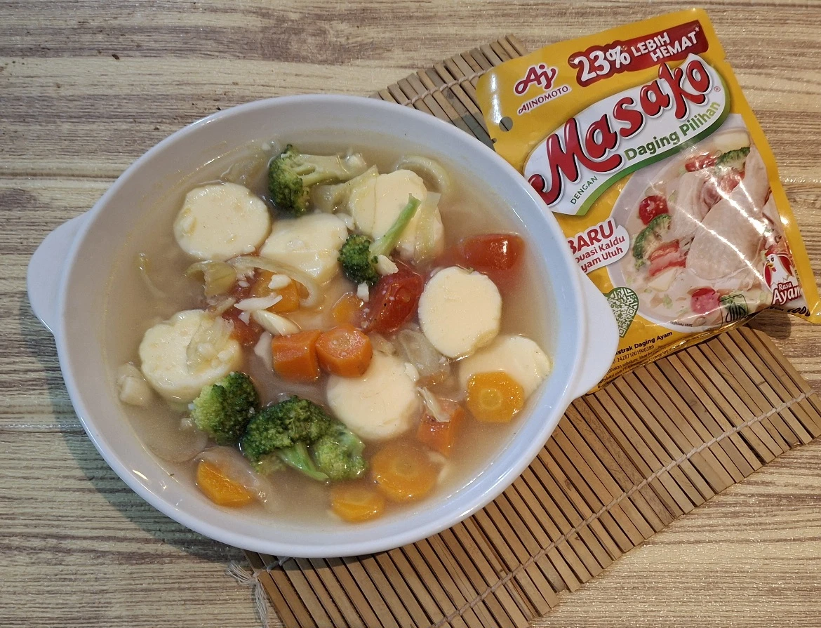 Tofu Kuah Wortel