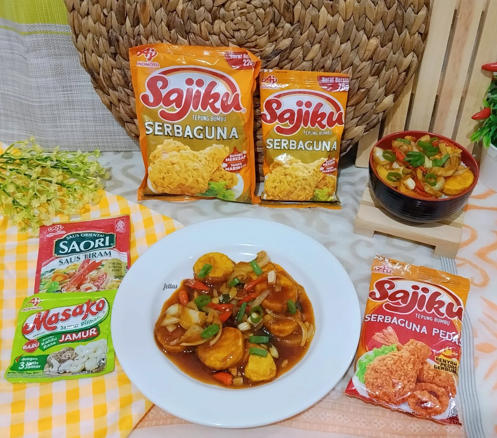 Tofu Pedas Manis (#SajikuLezatMeresapSampaiDalam)