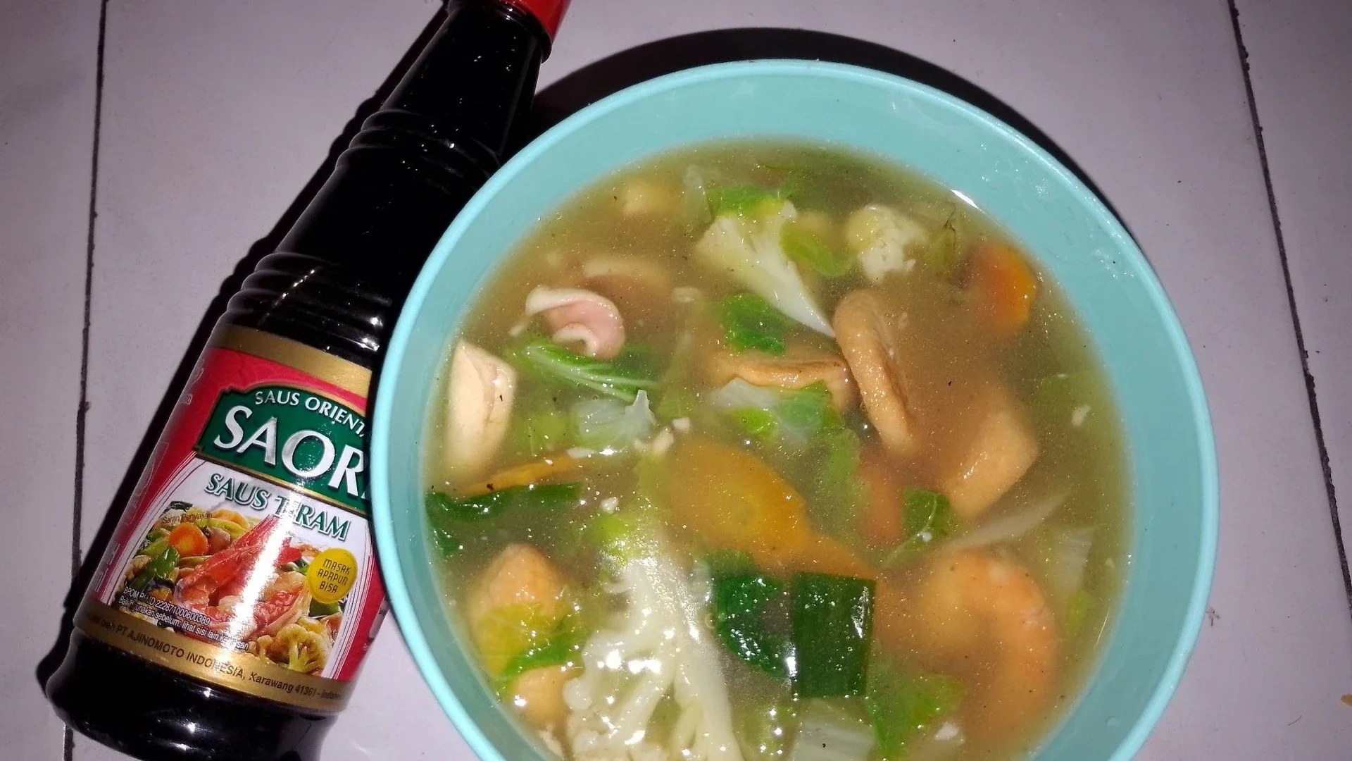Tofu Seafood ala Saori #MasakanPenuhCinta