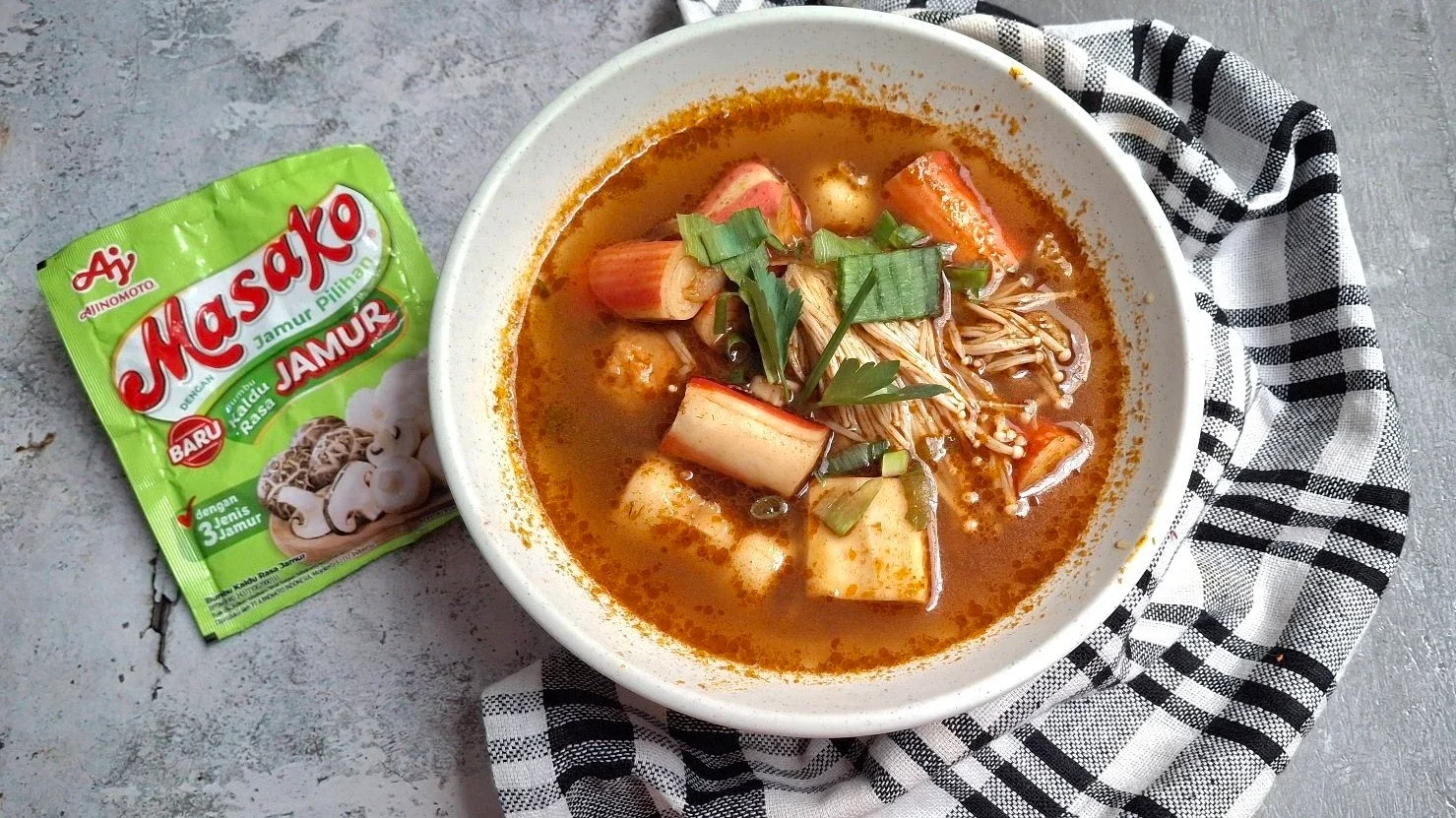 Tom Yum Jamur Spicy ala Masako