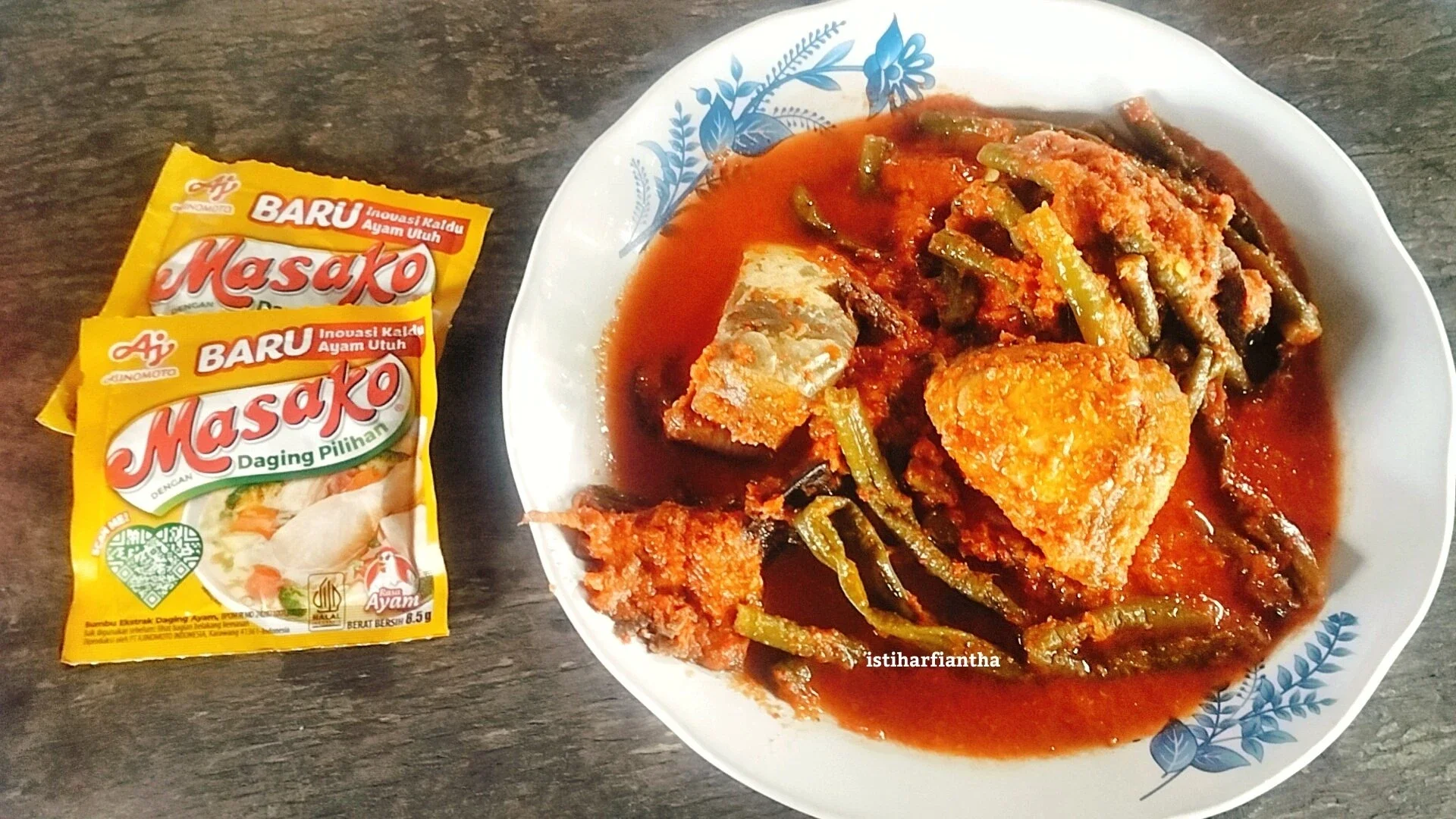 Tongkol Pedas Asam Kacang Panjang ala MASAKO®
