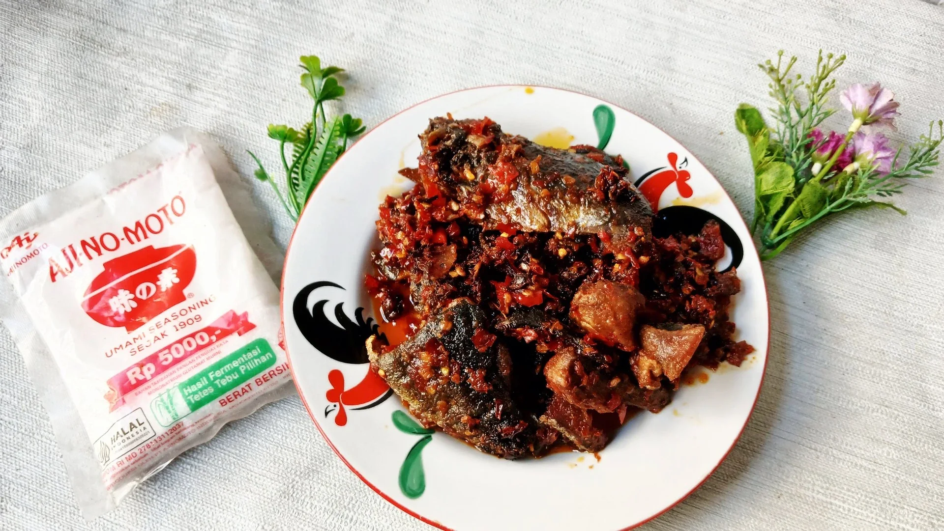 Tongkol Sambal Pecah Ajinomoto