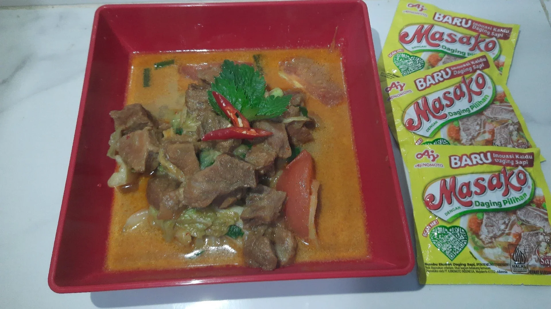 Tongseng kambing ala Masako