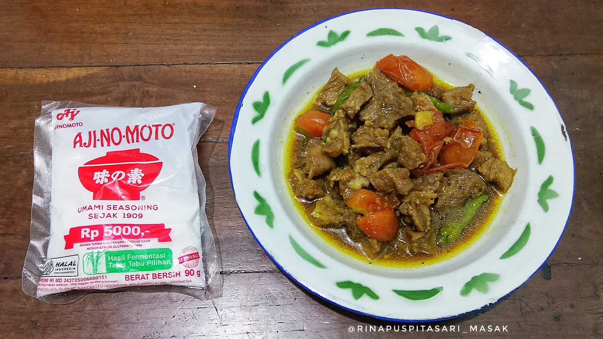 Tongseng Kambing Tanpa Santan Ala AJI-NO-MOTO®