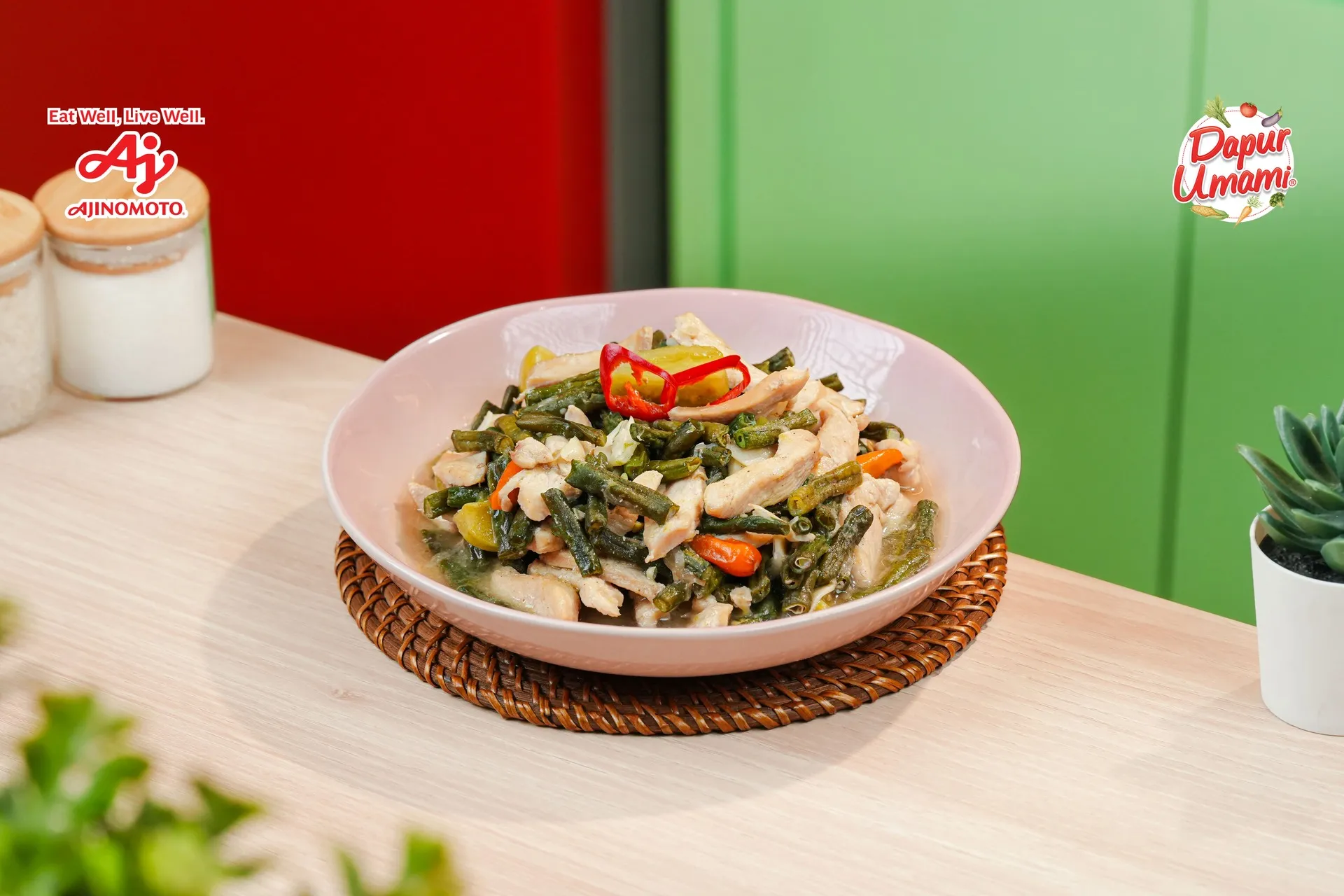 Tumis Asam-Asam Ayam Kacang Panjang ala Masako®