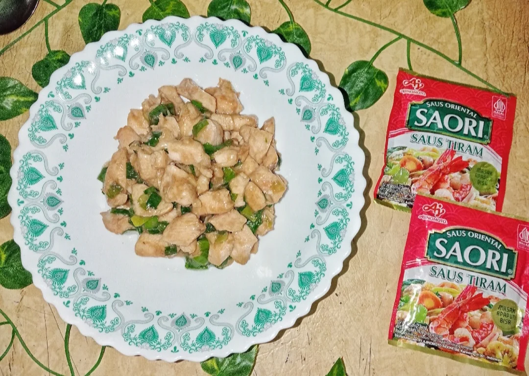 Tumis Ayam Daun Bawang