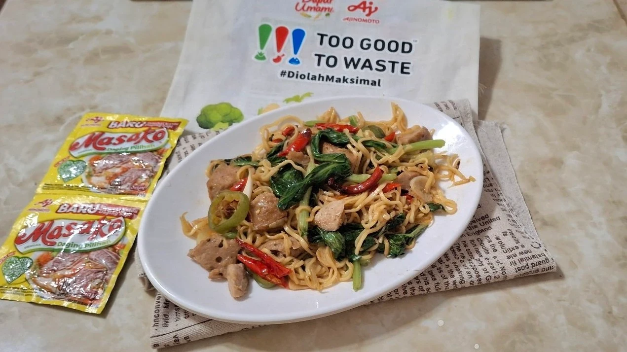 Tumis Bakso Sawi Pedas ala Masako #7HariDapurBijak #resepTGTW