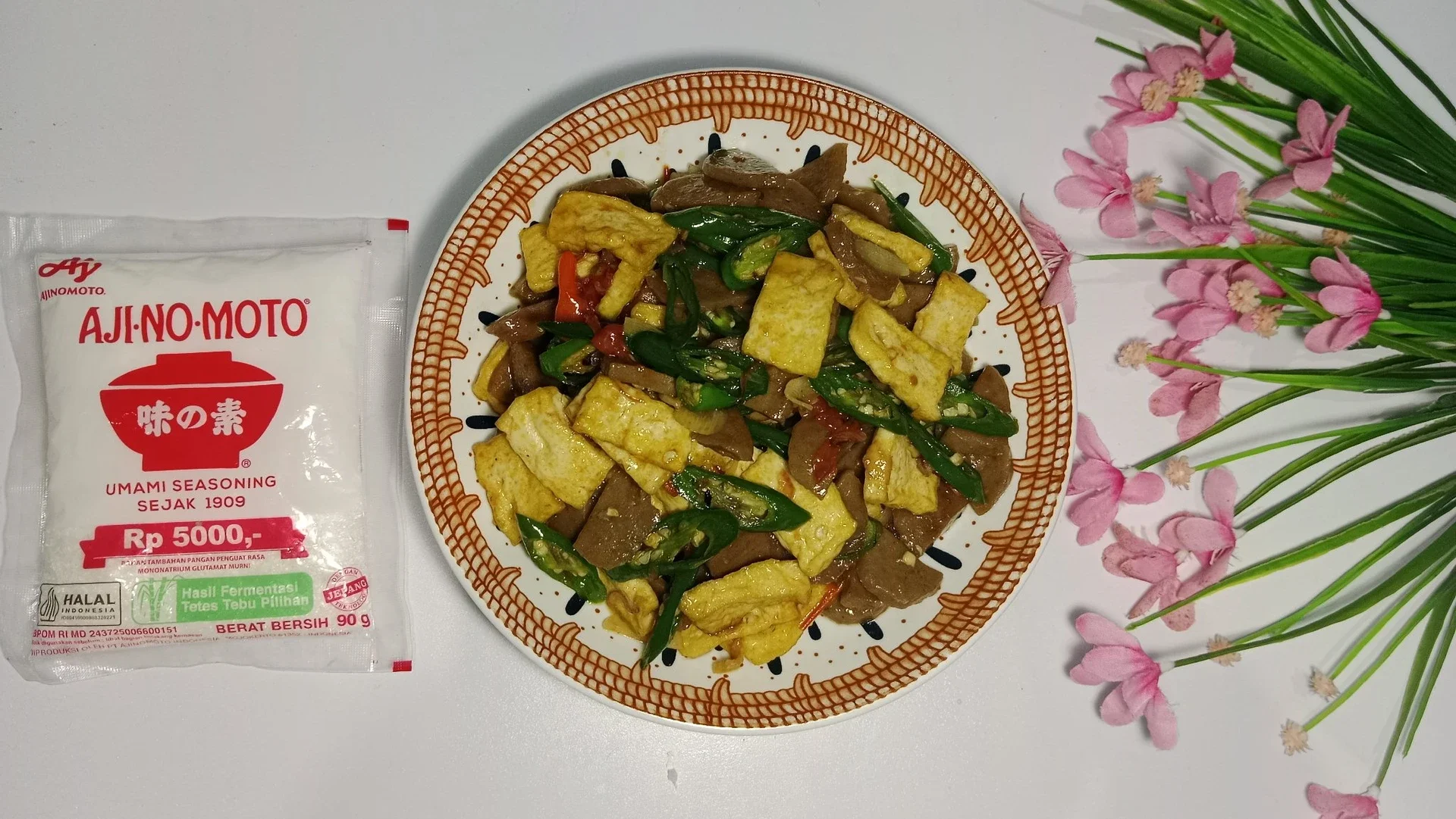 Tumis Bakso Tahu cabe ijo