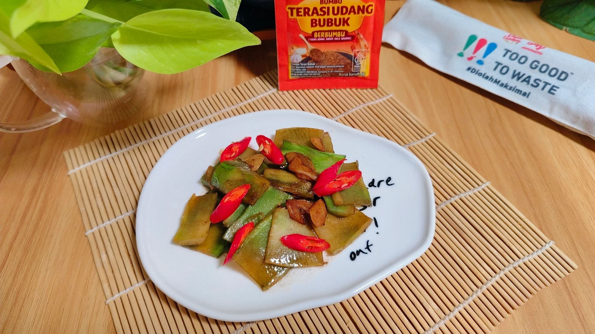 Tumis Batang Brokoli ala Chef Nadya