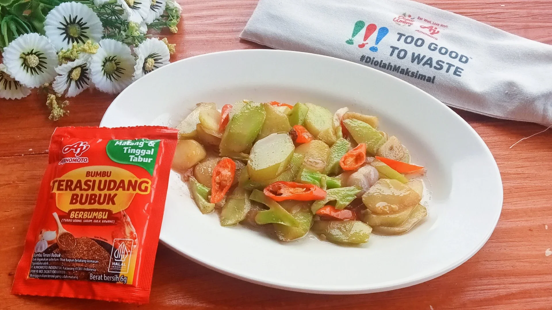 Tumis Batang Brokoli.