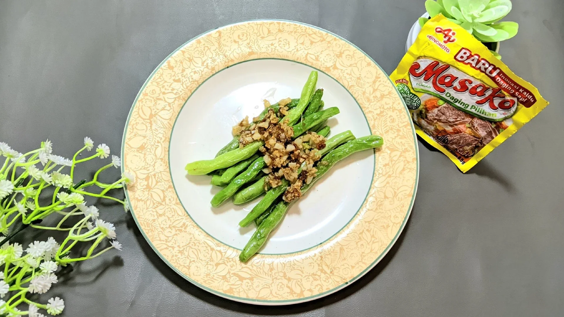 Tumis Buncis Bawang Putih