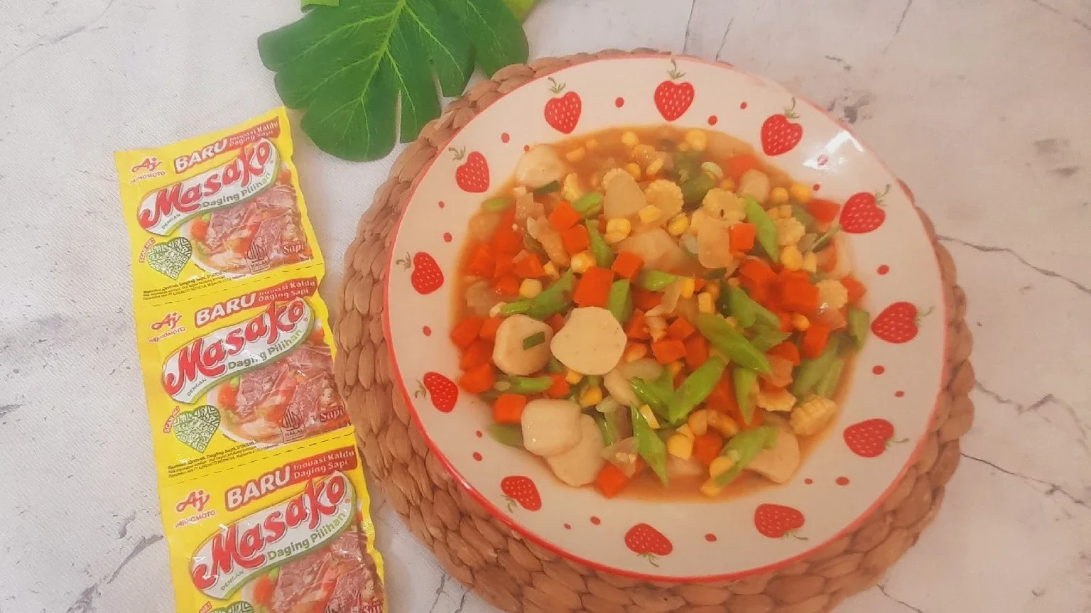 Tumis Buncis jagung manis ala Masako