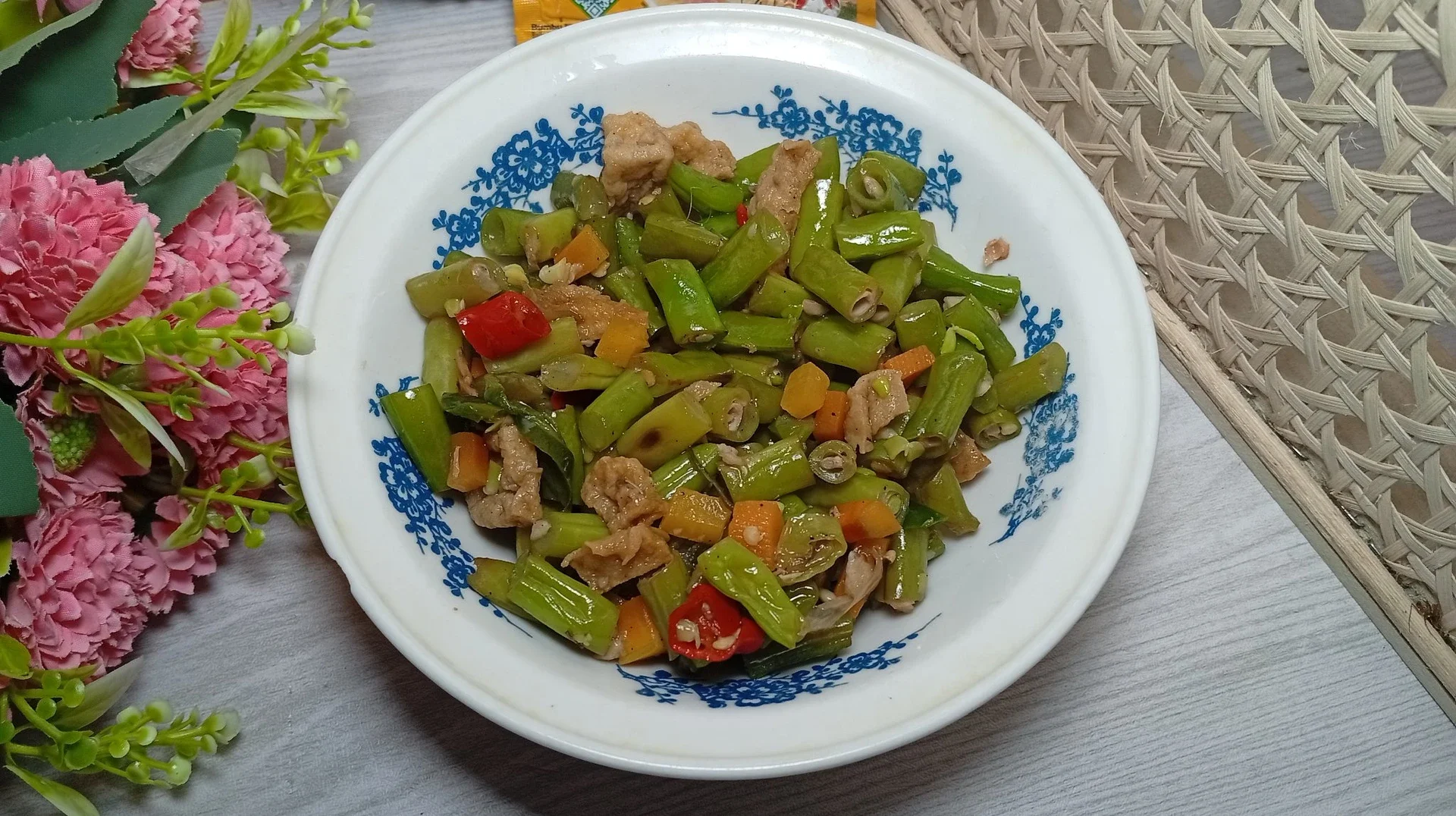 Tumis Buncis Pedas Manis