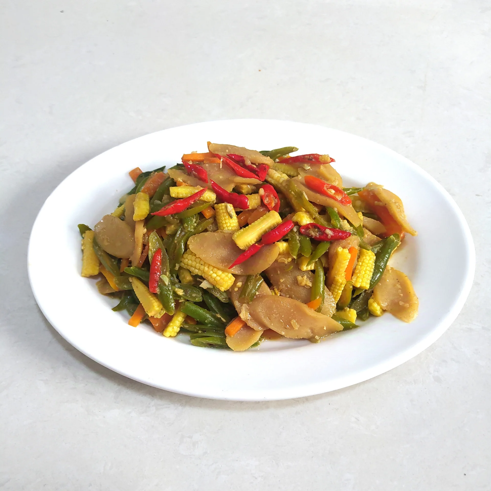 Tumis Buncis Putren Wortel