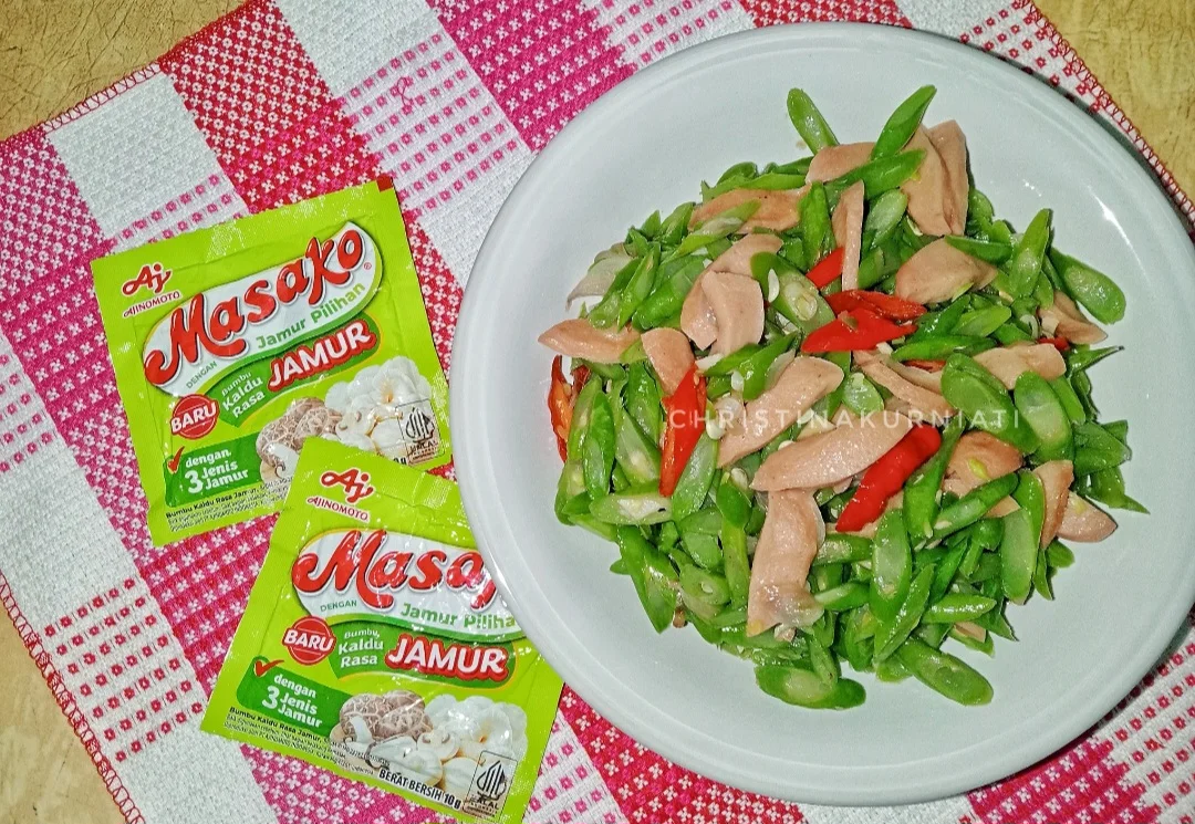 Tumis Buncis Sosis