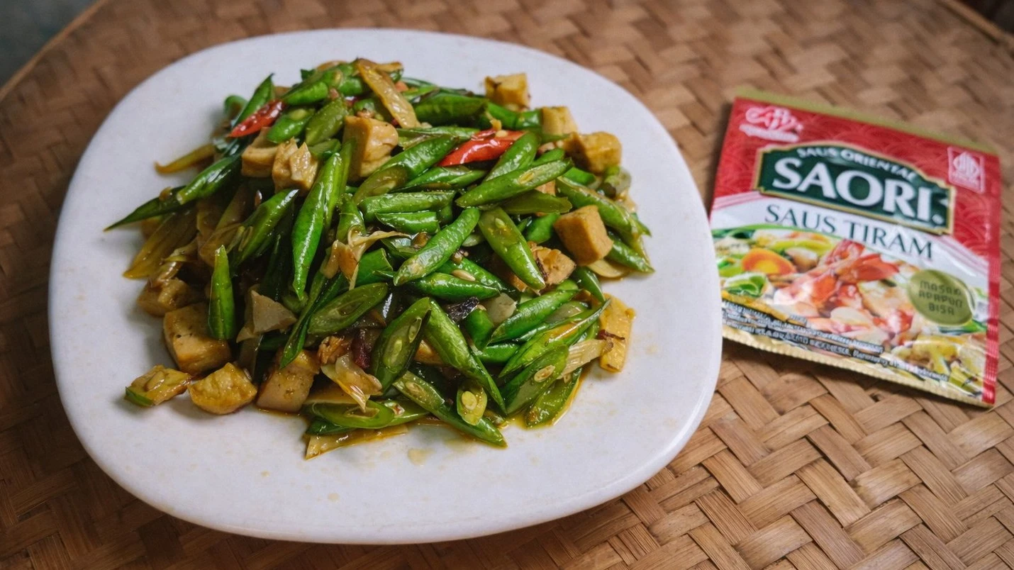 Tumis Buncis Tahu