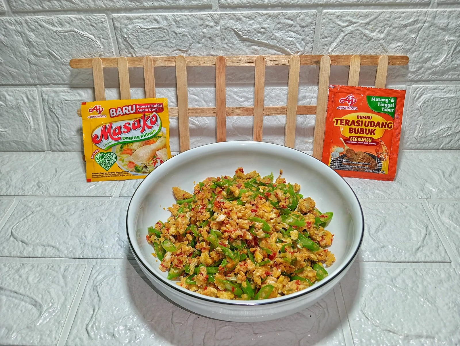 Tumis Buncis Telur