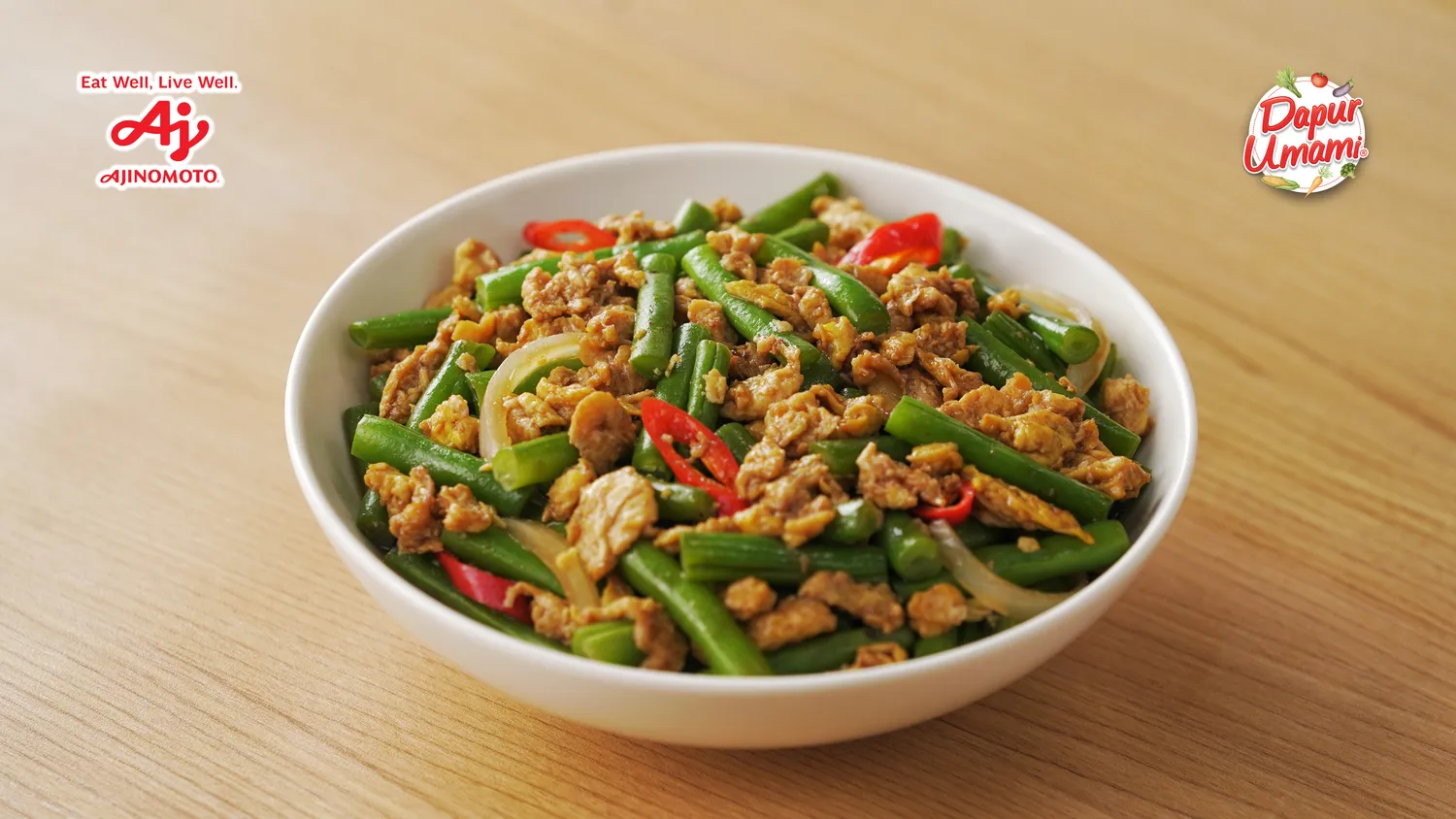 Tumis Buncis Telur Yakiniku ala SAORI®